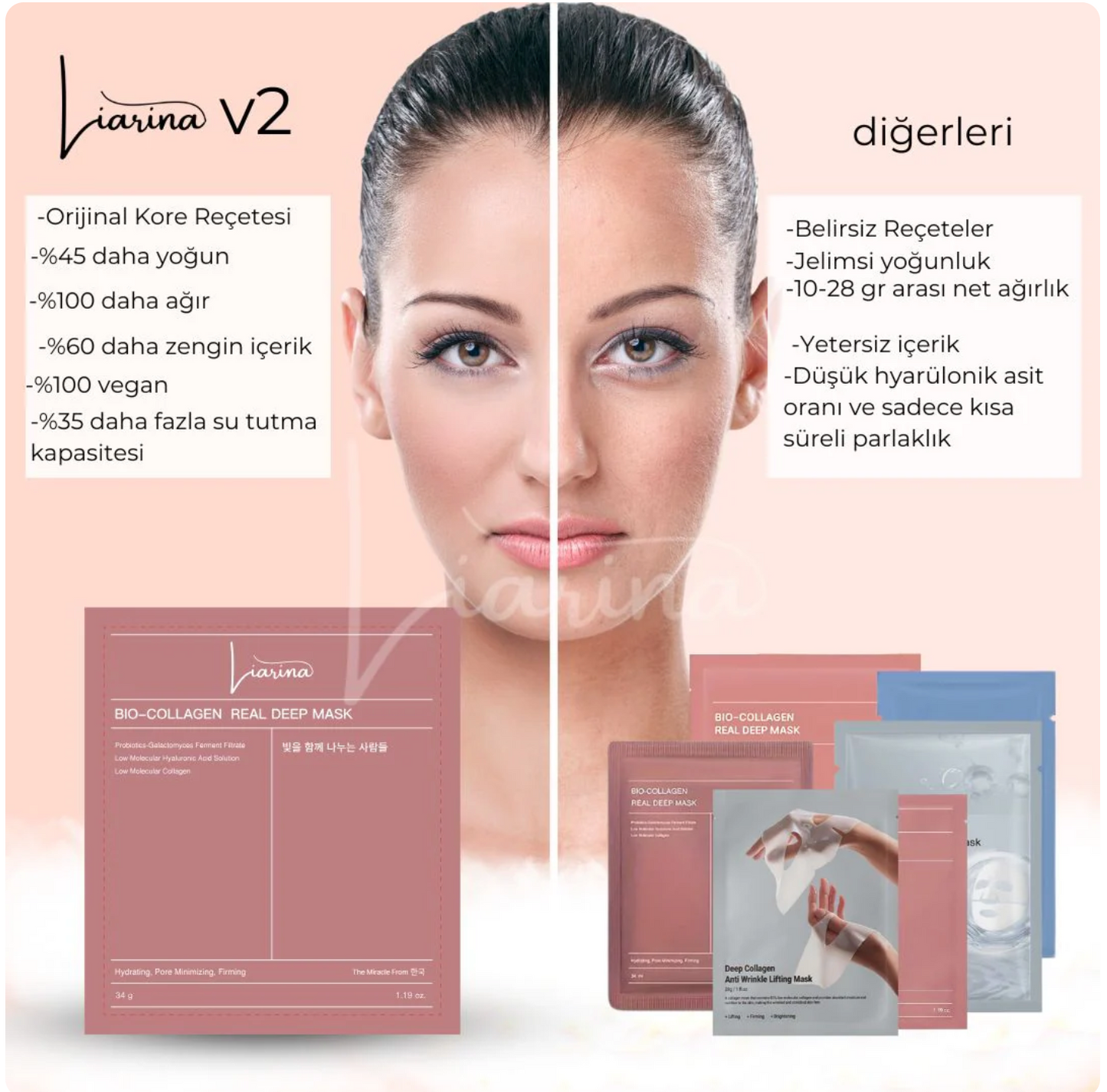 Liarina® Bio Kolajen Maske